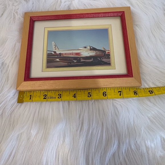 Framed Canadian Air Force Jet Photo - Picture 4 of 5